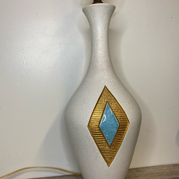 Vintage Mid Century Modern 1960 Quartite Creative Corp. Atomic Era Lamp - Picture 11 of 11